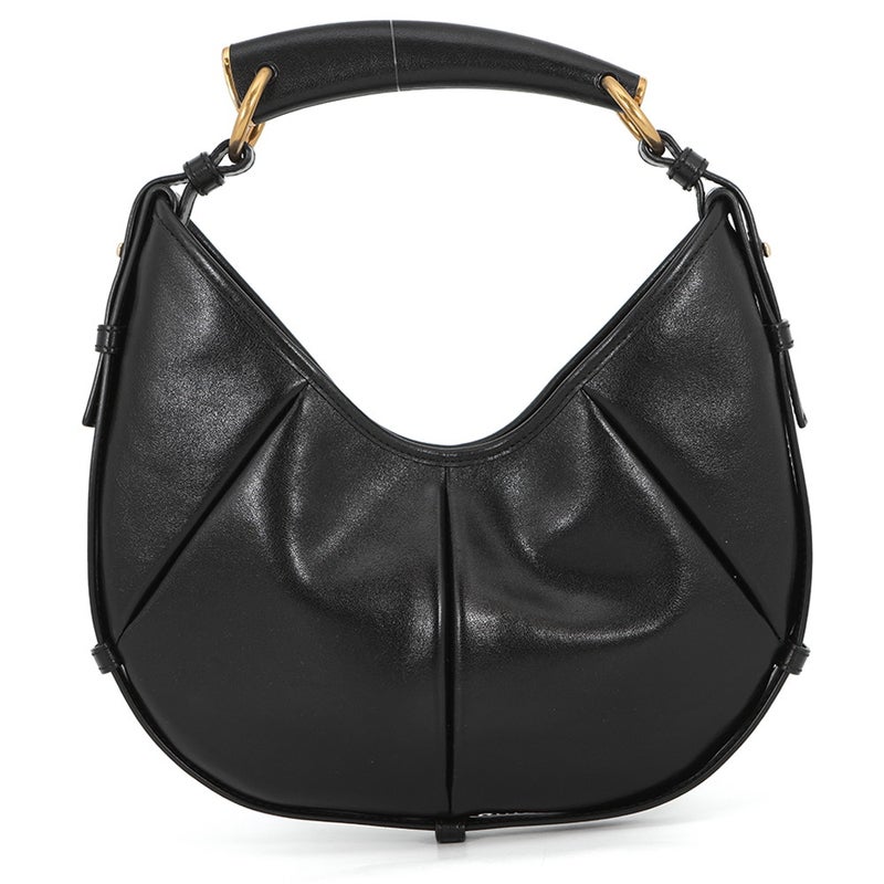 サンローランパリ ハンドバッグ モンバサ スモール カーフレザー 851432 SAINT LAURENT PARIS 黒
