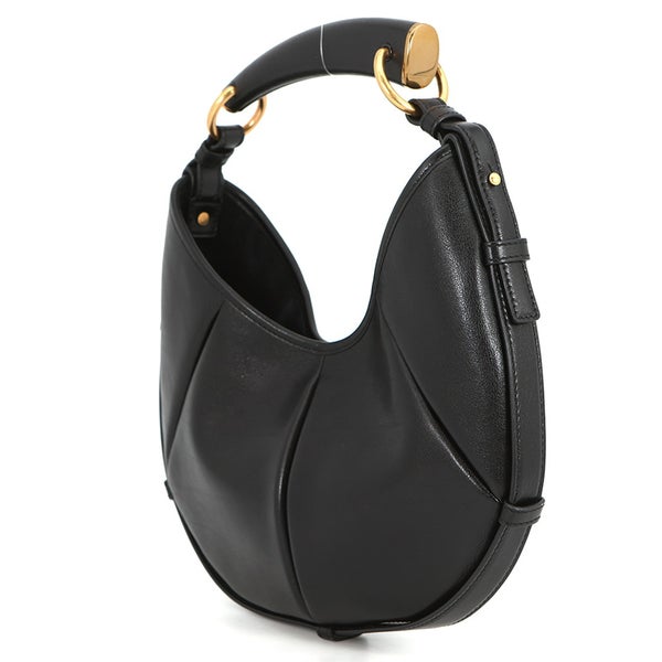 サンローランパリ ハンドバッグ モンバサ スモール カーフレザー 851432 SAINT LAURENT PARIS 黒