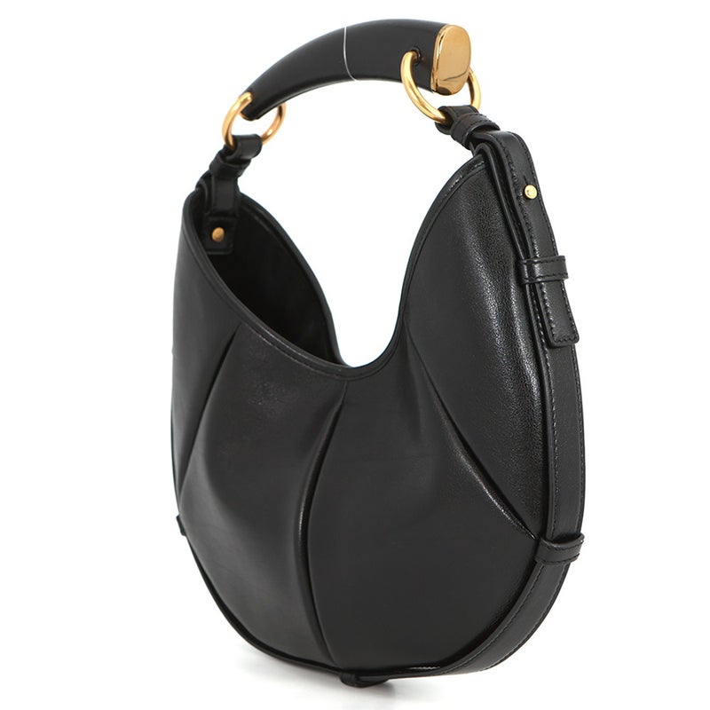 サンローランパリ ハンドバッグ モンバサ スモール カーフレザー 851432 SAINT LAURENT PARIS 黒