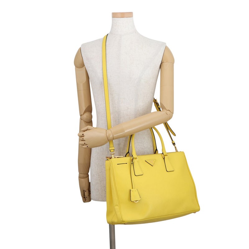 プラダ ハンドバッグ ガレリア サフィアーノ ラージ レザー BN2274 PRADA 2wayショルダー