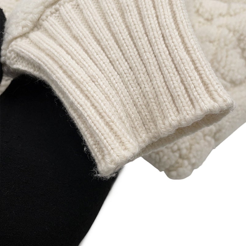クリスチャン・ディオール ジャケット ジップ付き カーディガン レディースサイズ36 254V20AM340 Christian Dior アウター 白