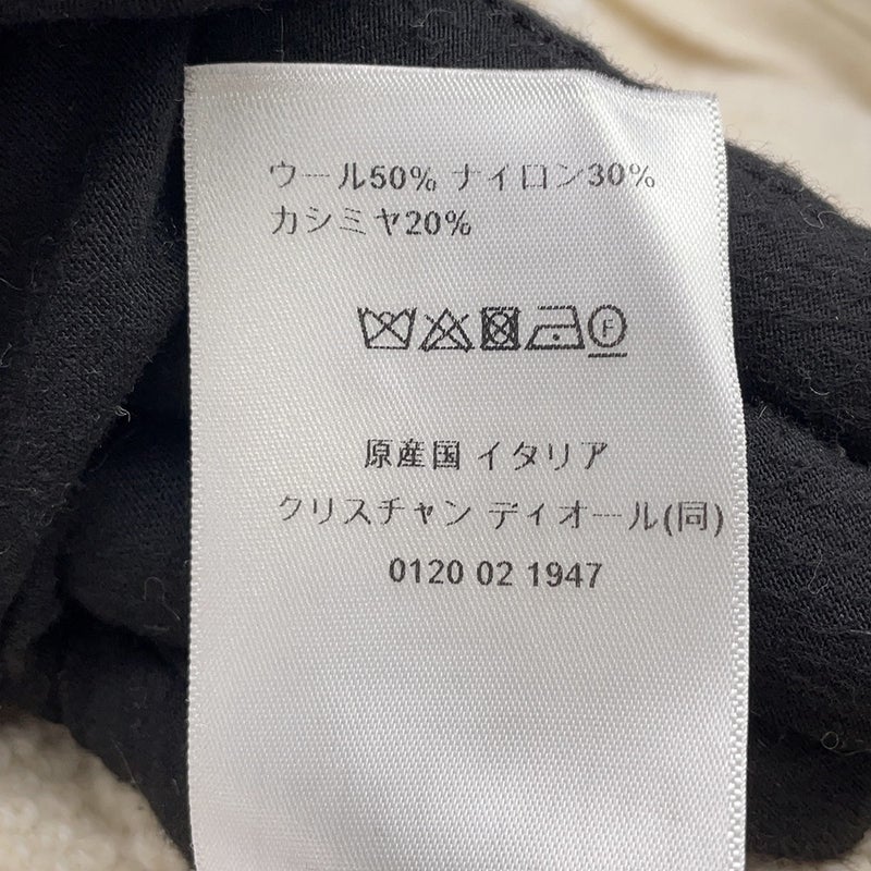 クリスチャン・ディオール ジャケット ジップ付き カーディガン レディースサイズ36 254V20AM340 Christian Dior アウター 白