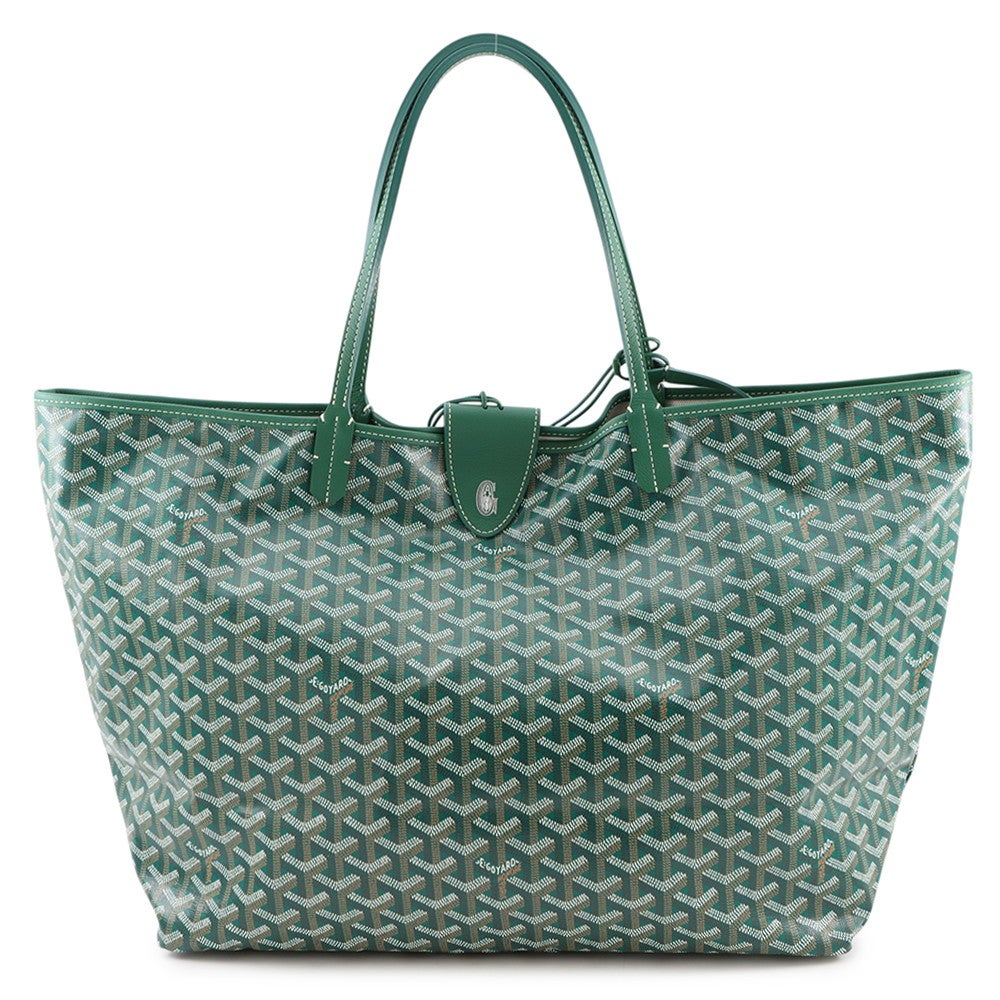 ゴヤール トートバッグ サンルイGM クリップ付 PVC GOYARD ポーチ付き
