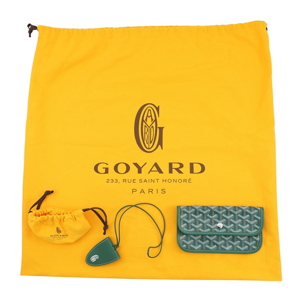 ゴヤール トートバッグ サンルイGM クリップ付 PVC GOYARD ポーチ付き