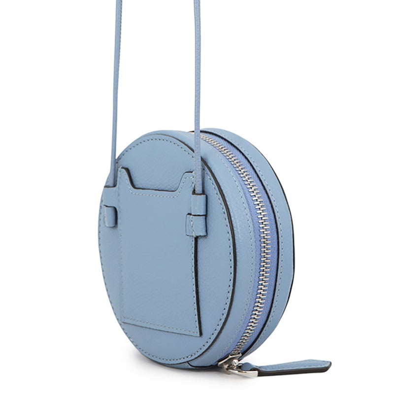 フェンディ ショルダーポーチ FFロゴ ラウンド レザー 7M0359 FENDI BAG
