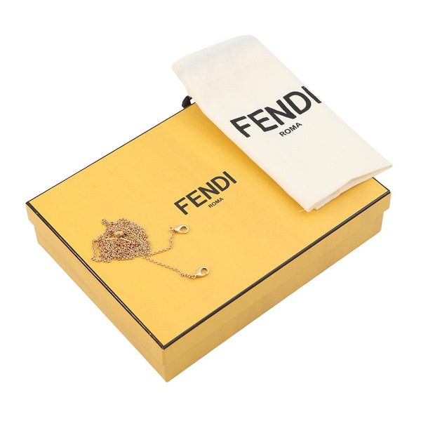 フェンディ チェーンショルダーポーチ フリップ  ナノ  レザー FENDI ポシェット ポーチ