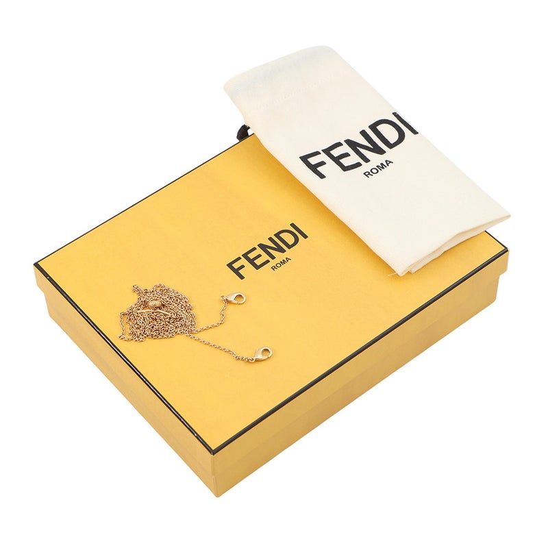 フェンディ チェーンショルダーポーチ フリップ  ナノ  レザー FENDI ポシェット ポーチ
