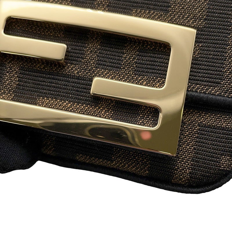 フェンディ バッグチャーム ナノ バゲット キャンバス 7AS045 FENDI 2wayショルダーバッグ