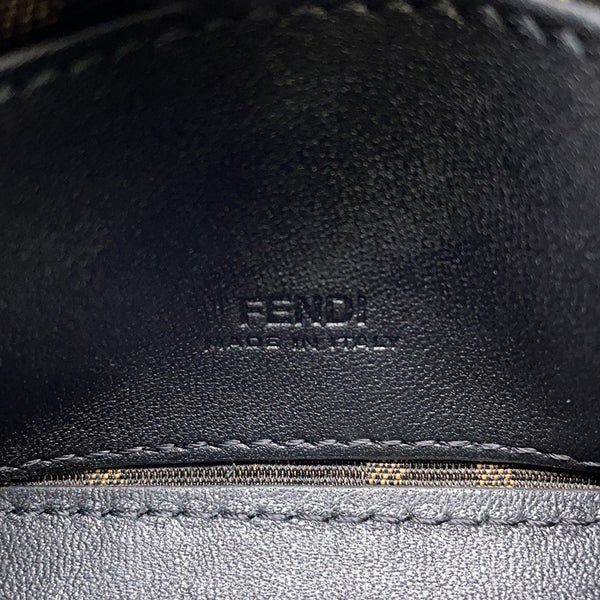フェンディ バッグチャーム ナノ バゲット キャンバス 7AS045 FENDI 2wayショルダーバッグ