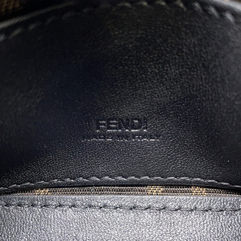 フェンディ バッグチャーム ナノ バゲット キャンバス 7AS045 FENDI 2wayショルダーバッグ