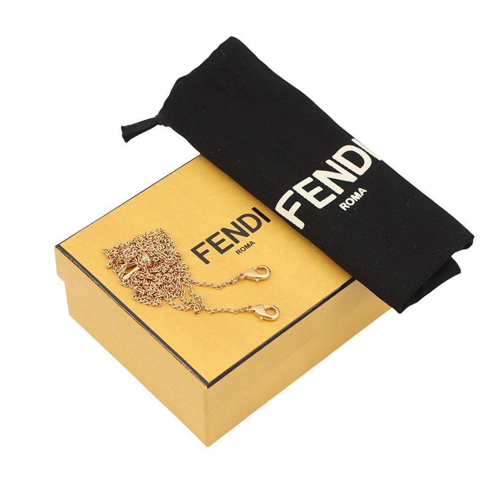 フェンディ バッグチャーム ナノ バゲット キャンバス 7AS045 FENDI