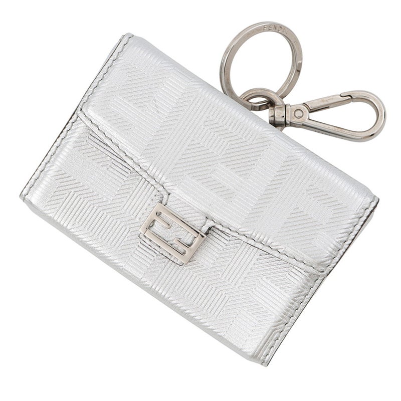 フェンディ バッグチャーム ナノ バゲット レザー 7AS206 FENDI チャーム