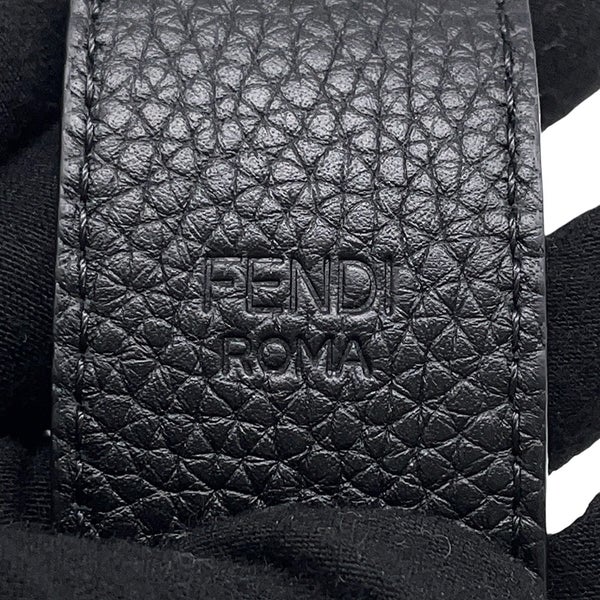 フェンディ ショルダーストラップ ストラップユー ハンドバッグ用 レザー 8AV483 FENDI 黒