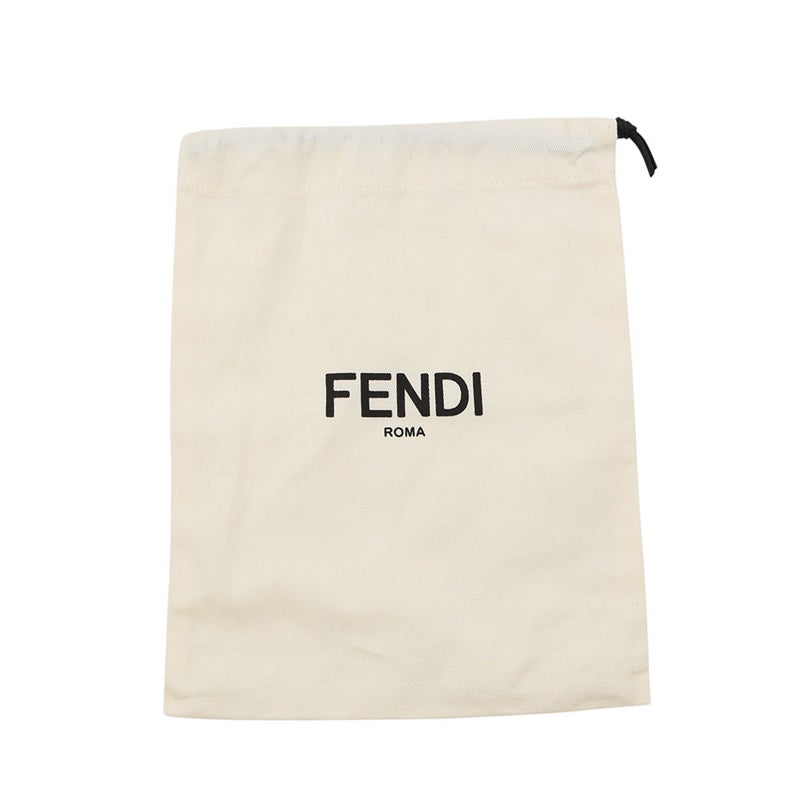フェンディ ショルダーストラップ ストラップユー ハンドバッグ用 レザー 8AV483 FENDI 黒