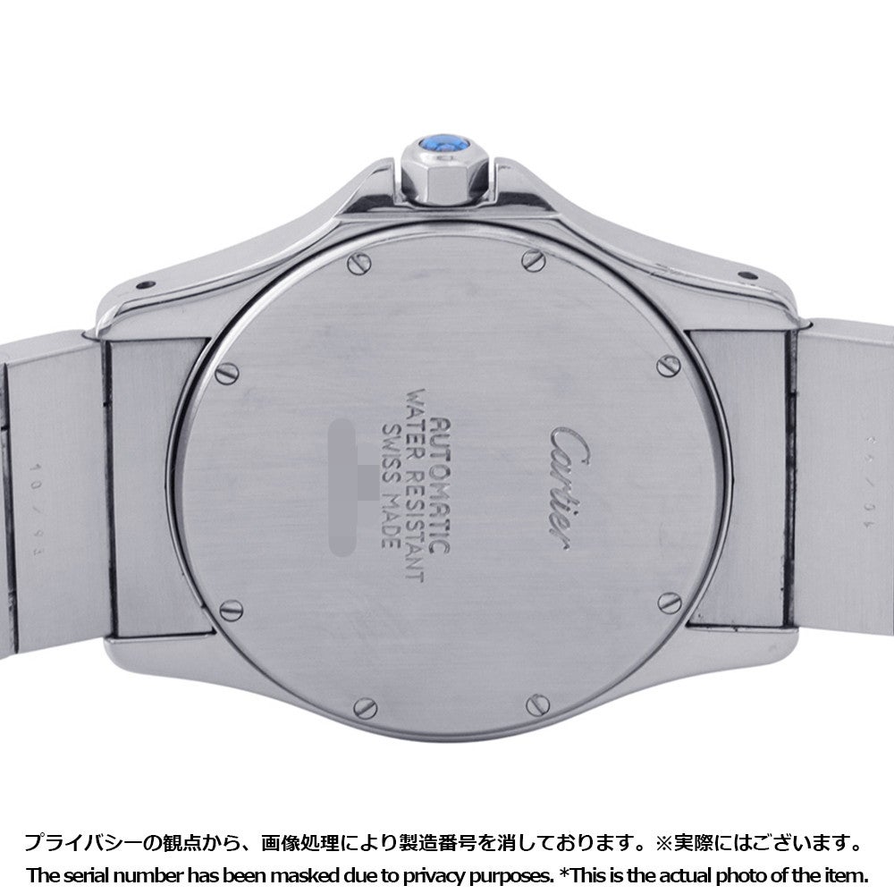 カルティエ サントス ロンド LM W20026K1 Cartier 腕時計 白文字盤 カルティエ サントス ロンド LM W20026K1 Cartier 腕時計 白文字盤