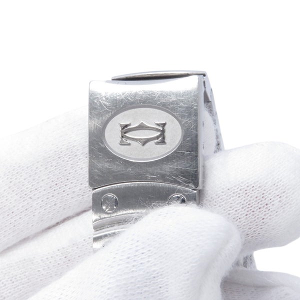 カルティエ サントス ロンド LM W20026K1 Cartier 腕時計 白文字盤