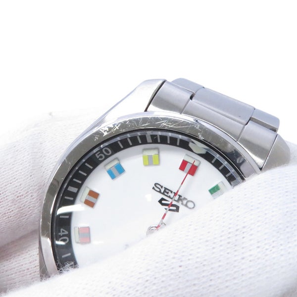セイコー 5スポーツ ローイングブレザーズコラボ 世界888本限定 SRPJ71 SEIKO 腕時計 白文字盤