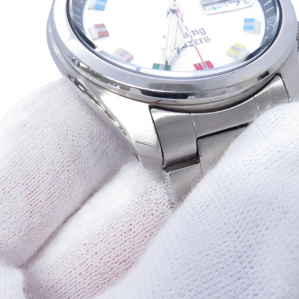 セイコー 5スポーツ ローイングブレザーズコラボ 世界888本限定 SRPJ71 SEIKO 腕時計 白文字盤