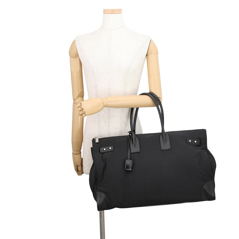 サンローランパリ トートバッグ サック・ド・ジュール ナイロン ダッフル 798526 SAINT LAURENT PARIS 黒