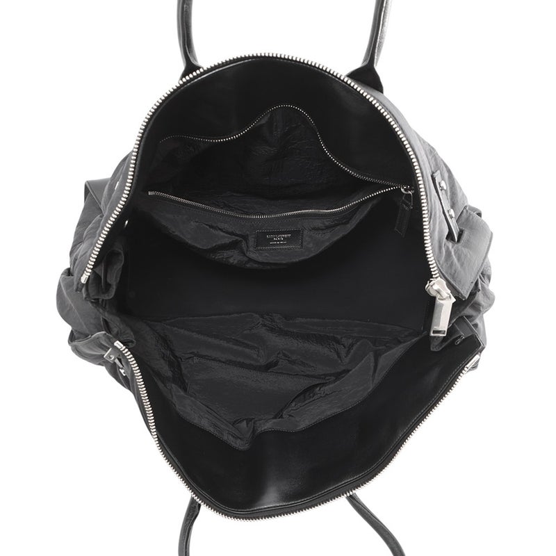 サンローランパリ トートバッグ サック・ド・ジュール ナイロン ダッフル 798526 SAINT LAURENT PARIS 黒