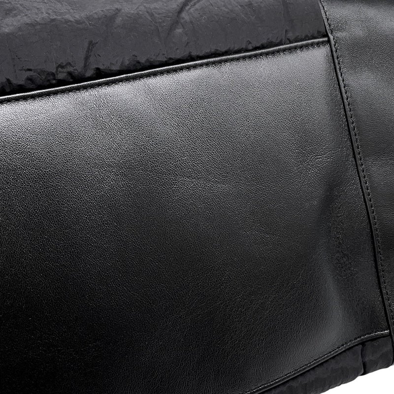 サンローランパリ トートバッグ サック・ド・ジュール ナイロン ダッフル 798526 SAINT LAURENT PARIS 黒