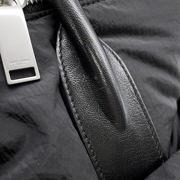 サンローランパリ トートバッグ サック・ド・ジュール ナイロン ダッフル 798526 SAINT LAURENT PARIS 黒