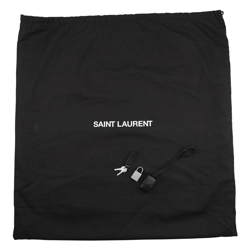 サンローランパリ トートバッグ サック・ド・ジュール ナイロン ダッフル 798526 SAINT LAURENT PARIS 黒