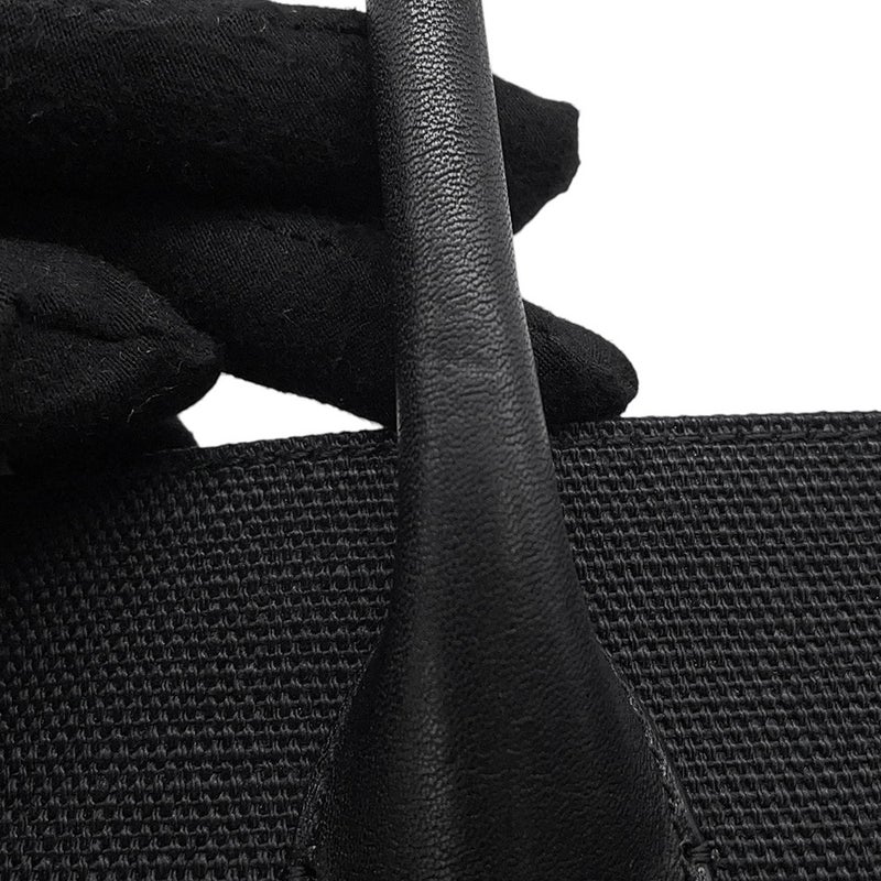 サンローランパリ トートバッグ リヴ・ゴーシュ ラージ ラフィア キャンバス 509415 2M21E SAINT LAURENT PARIS 黒