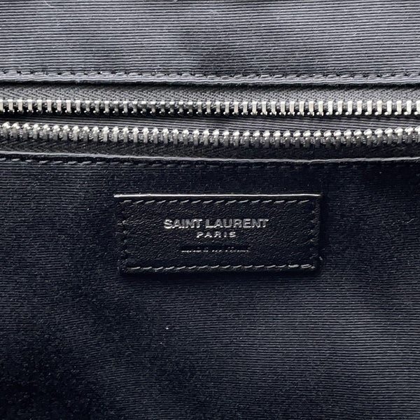 サンローランパリ トートバッグ リヴ・ゴーシュ ラージ ラフィア キャンバス 509415 2M21E SAINT LAURENT PARIS 黒