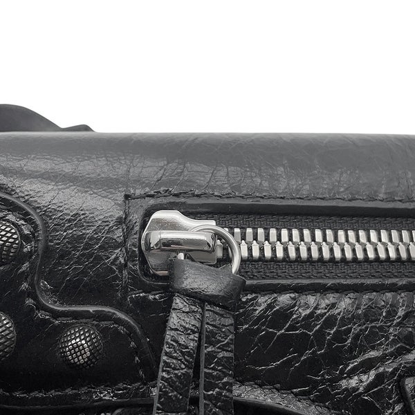 バレンシアガ ショルダーバッグ ルカゴールXS スリングバッグ レザー 771670 BALENCIAGA 黒