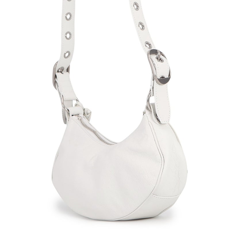バレンシアガ ショルダーバッグ ル・カゴールXS レザー 671309 BALENCIAGA 白