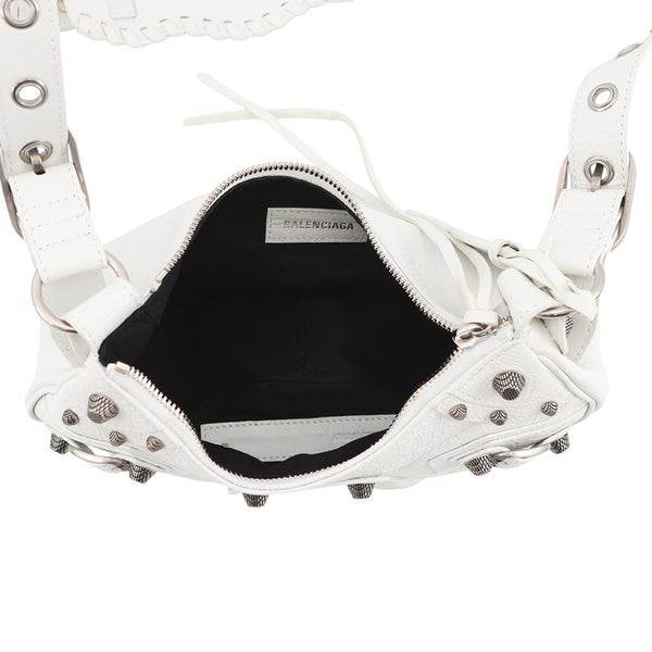 バレンシアガ ショルダーバッグ ル・カゴールXS レザー 671309 BALENCIAGA 白