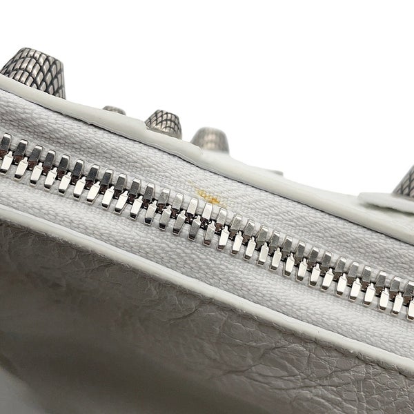 バレンシアガ ショルダーバッグ ル・カゴールXS レザー 671309 BALENCIAGA 白