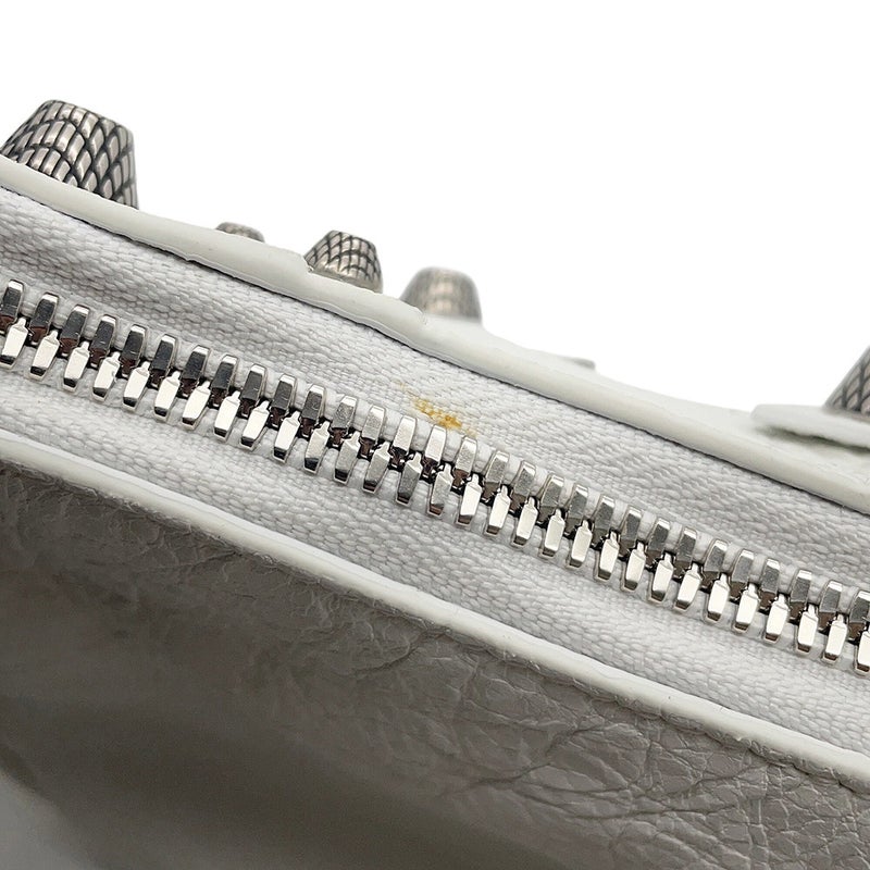 バレンシアガ ショルダーバッグ ル・カゴールXS レザー 671309 BALENCIAGA 白