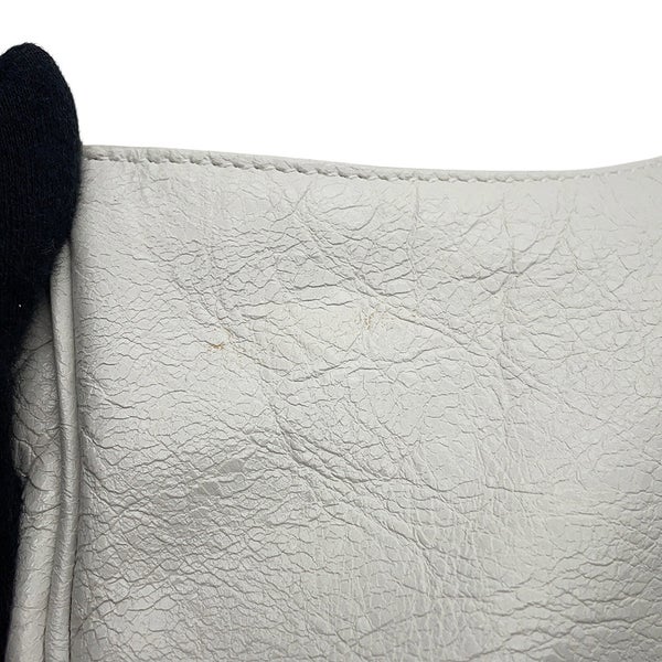 バレンシアガ ショルダーバッグ ル・カゴールXS レザー 671309 BALENCIAGA 白