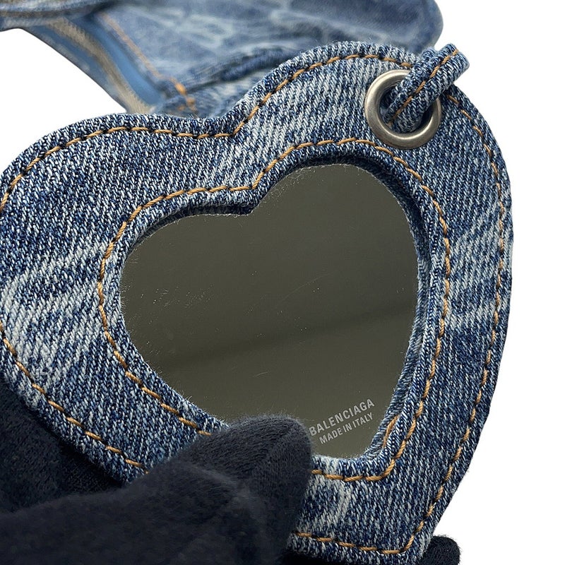 バレンシアガ ショルダーバッグ ル・カゴールXS デニム 671309 BALENCIAGA