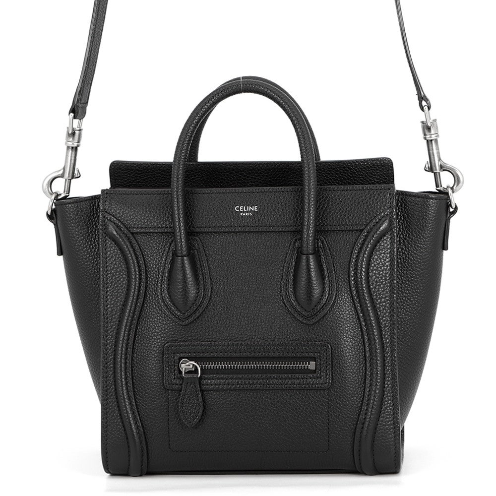 セリーヌ ハンドバッグ ラゲージ ナノショッパー レザー 189243 CELINE