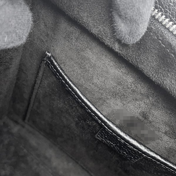 セリーヌ ハンドバッグ ラゲージ ナノショッパー レザー 189243 CELINE バッグ 2wayショルダーバッグ 黒