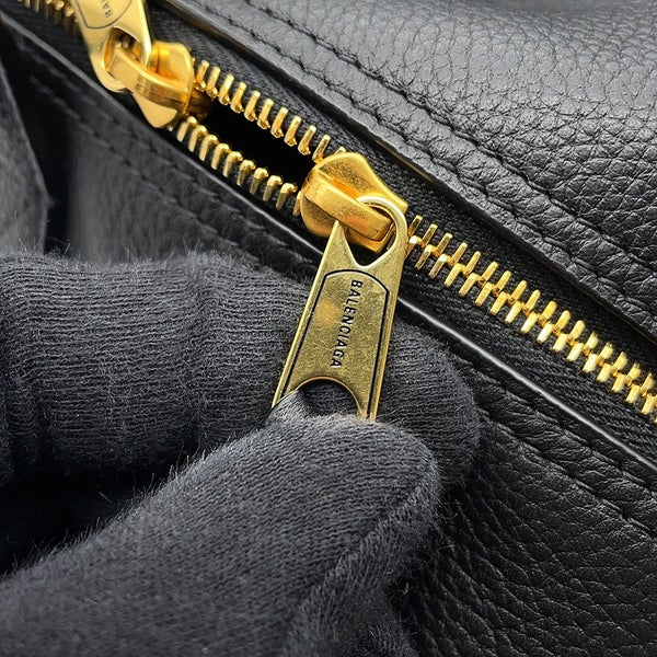 バレンシアガ ショルダーバッグ キャリー ボーリング バッグ ミディアム 826425 BALENCIAGA バッグ 黒