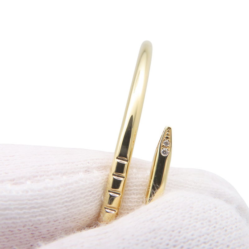 カルティエ ブレスレット ジュスト アン クル スモールモデル ダイヤモンド 20P 計0.18ct K18YG サイズ16 B6066116 バングル