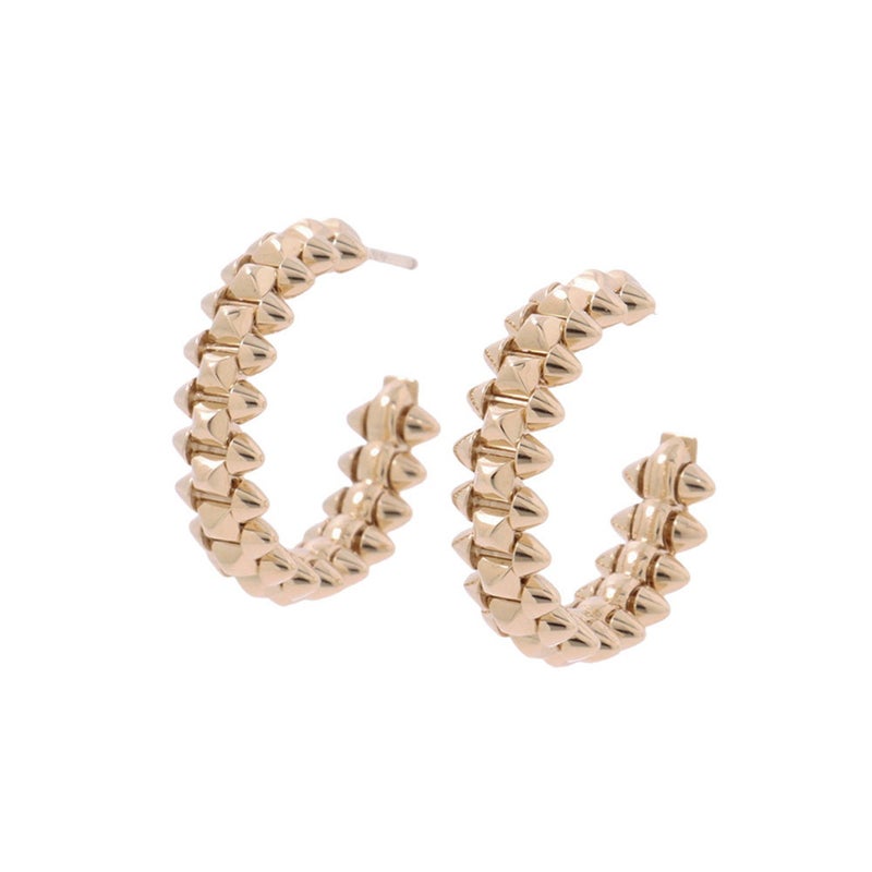 カルティエ ピアス クラッシュ ドゥ カルティエ イヤリング SM スモールモデル K18YG B8301490 Cartier ジュエリー