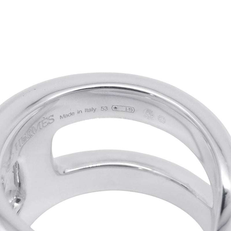 エルメス リング オスモズPM Osmose SV925シルバー リングサイズ53 HERMES ジュエリー 指輪
