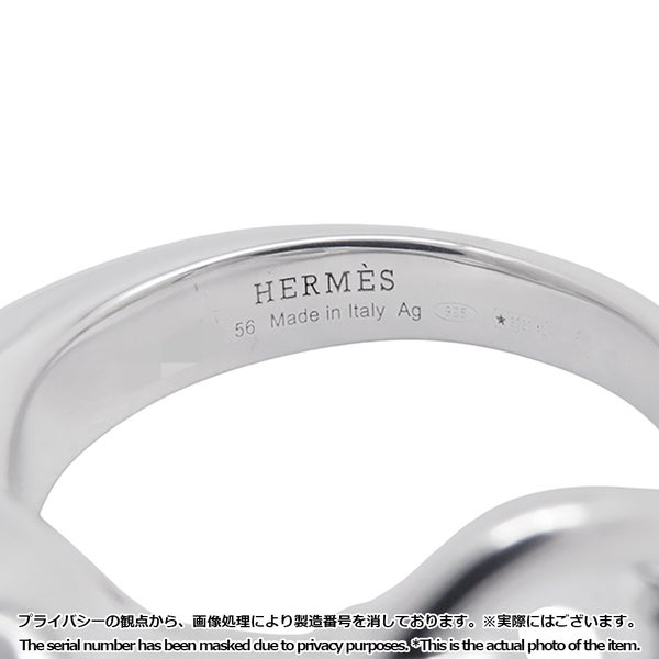 エルメス リング ギャロップ SV925シルバー リングサイズ56 HERMES ジュエリー