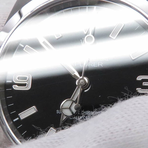 ロレックス エクスプローラー 40 224270 ランダムシリアル ルーレット ROLEX 腕時計 黒文字盤