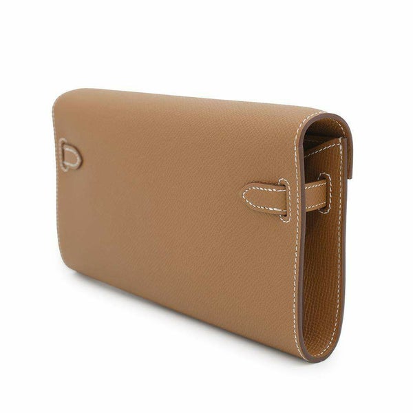 エルメス ケリーウォレット ロング トゥーゴー ゴールド/ゴールド金具 エプソン W刻印 HERMES 財布