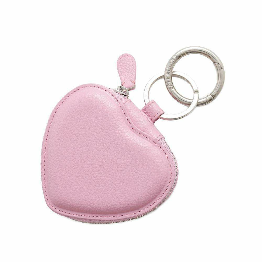 【確実正規・美品】 balenciaga バレンシアガ ラバー キーホルダー バレンシアガ キーホルダー ハート キャッシュミラーケース レザー