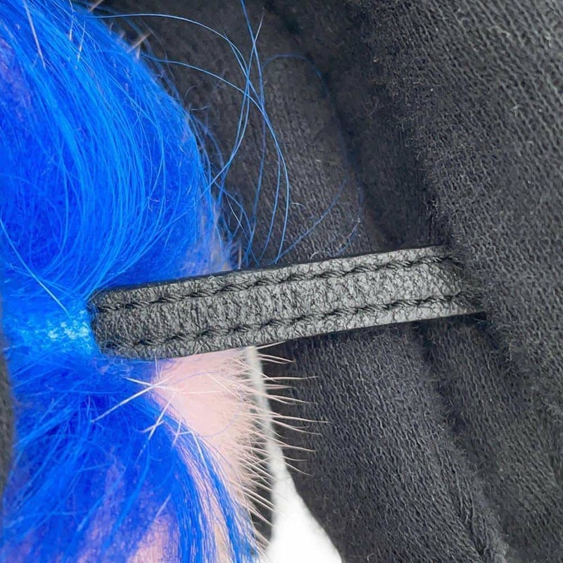 フェンディ バッグチャーム ピロちゃん ミンクファー ビジュー 7AR525 FENDI ピンク