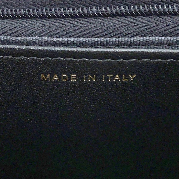 シャネル チェーンウォレット マトラッセ ココマーク パーリーラムスキン AP4537 CHANEL 黒