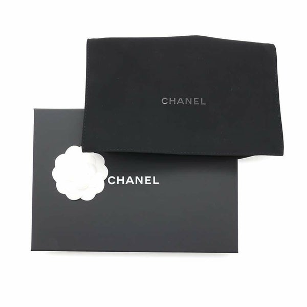シャネル チェーンウォレット マトラッセ ココマーク パーリーラムスキン AP4537 CHANEL 黒