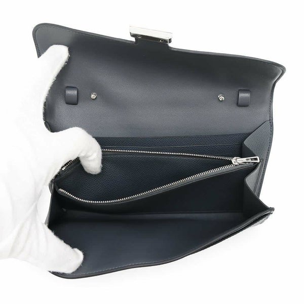 エルメス 長財布 コンスタンス トゥーゴー ロング カヴァル グリミスティ/シルバー金具 エプソン W刻印